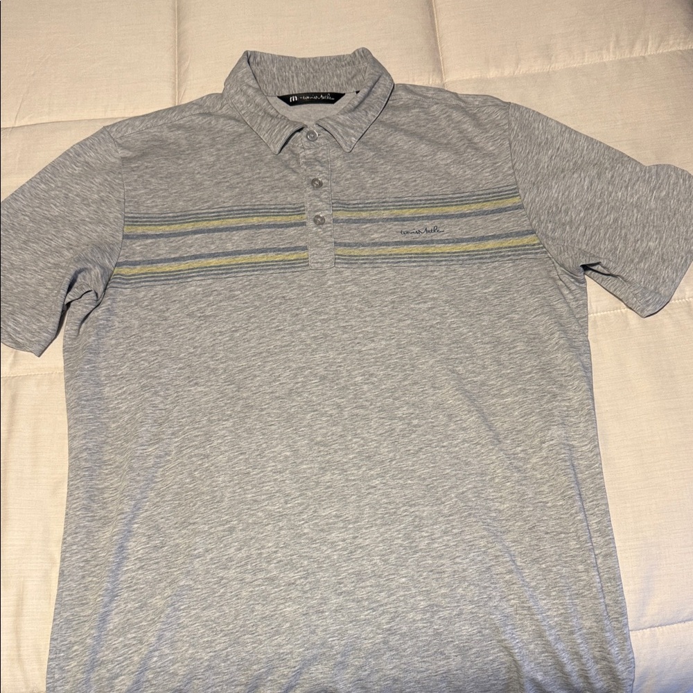 Men's Travis Matthew Gray Polo Shirt